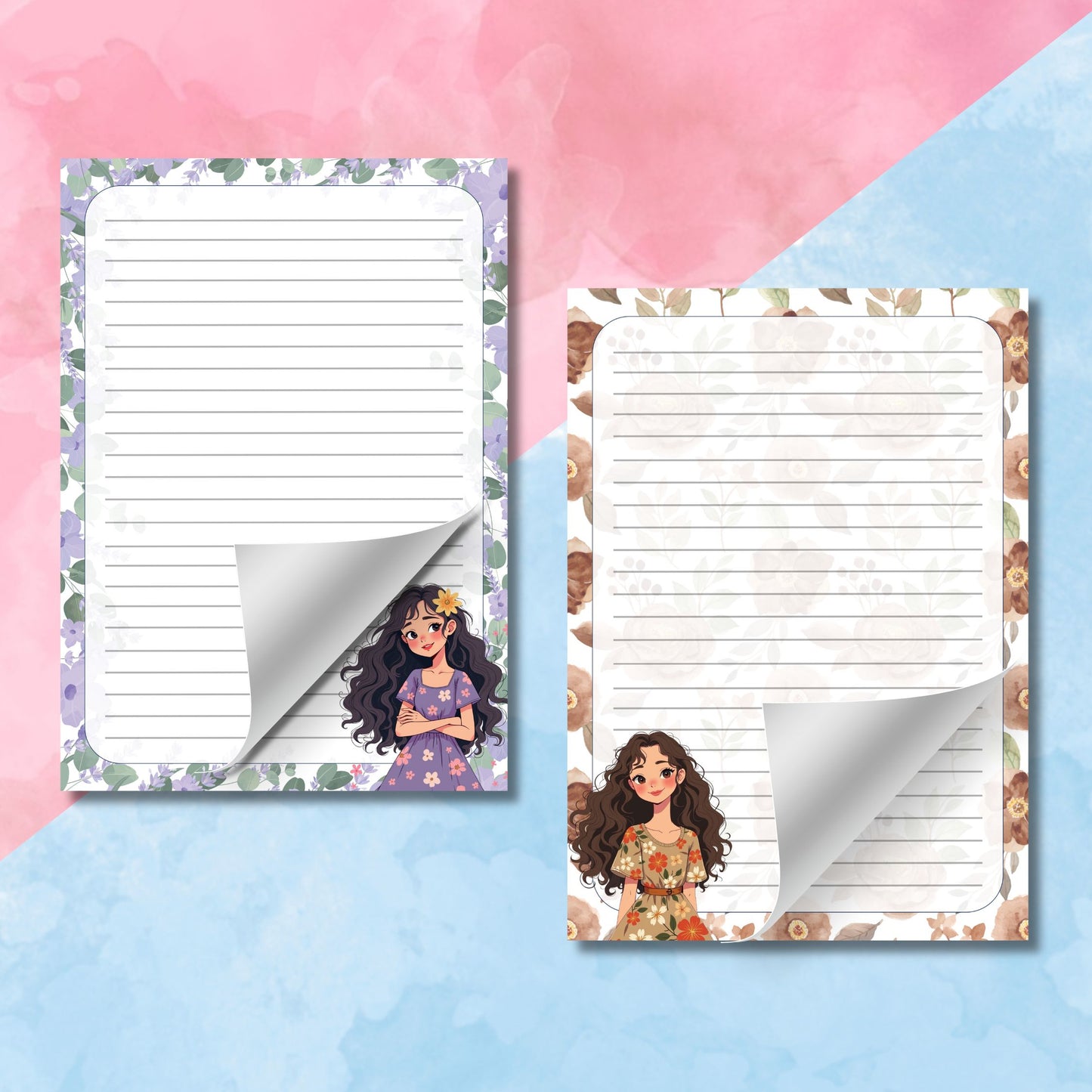 MIRA FLORAL - NOTEPAD