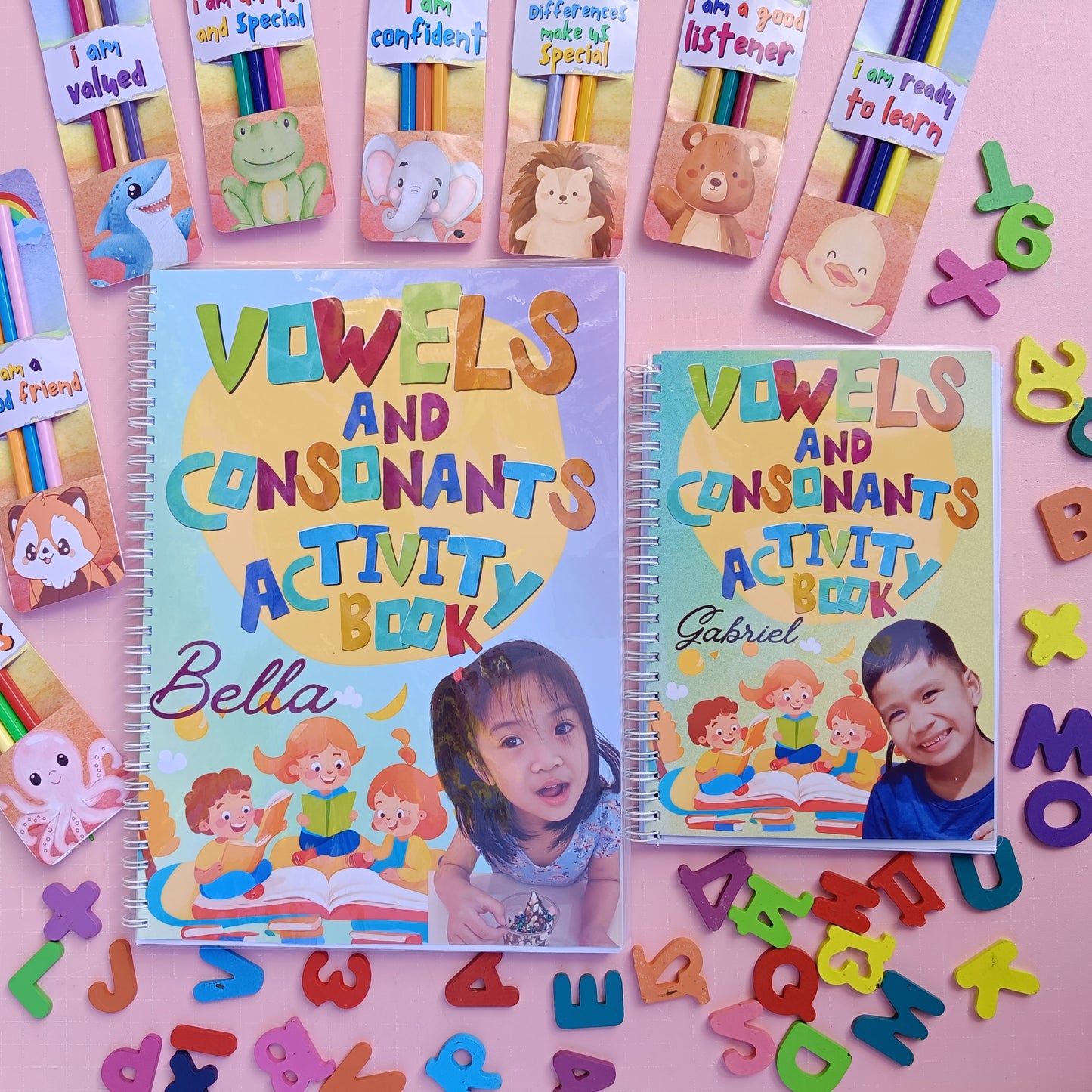 Vowels and Consonants activity book – creativenanay