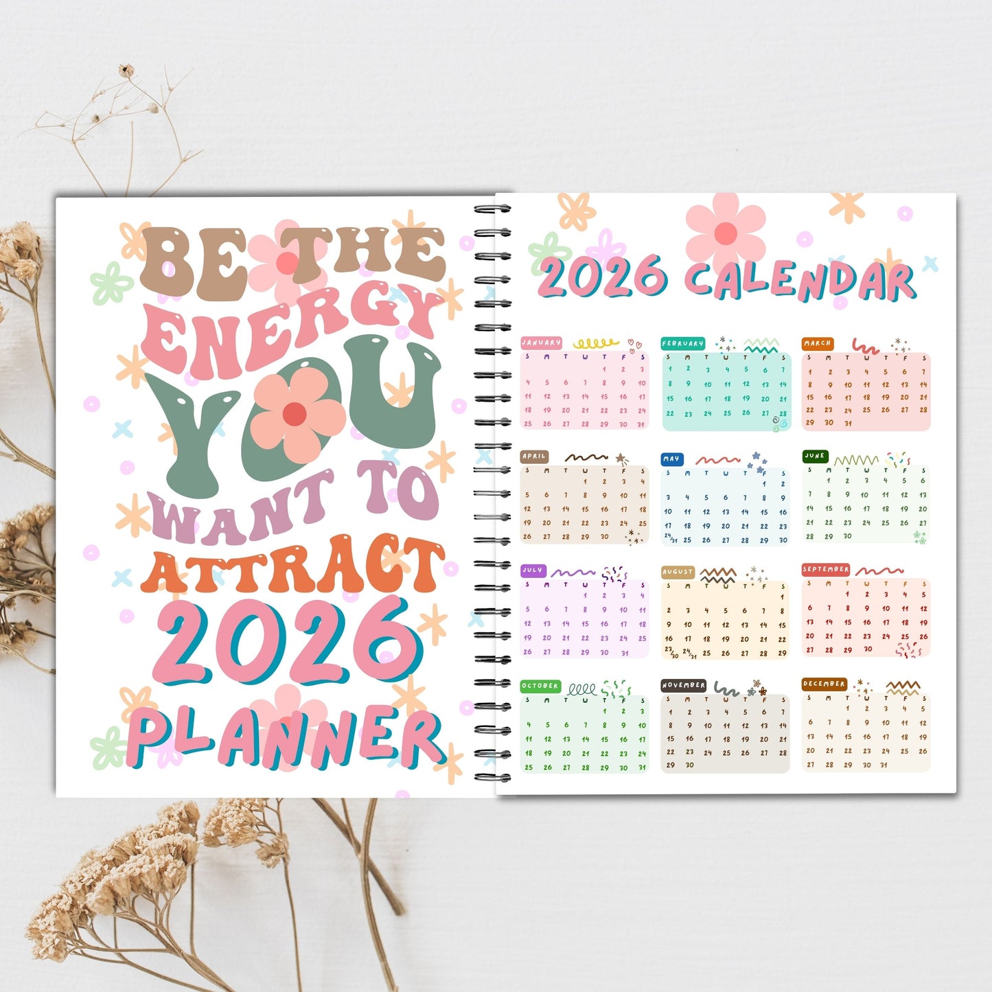 Cutesy & Adventure 2026 Planner