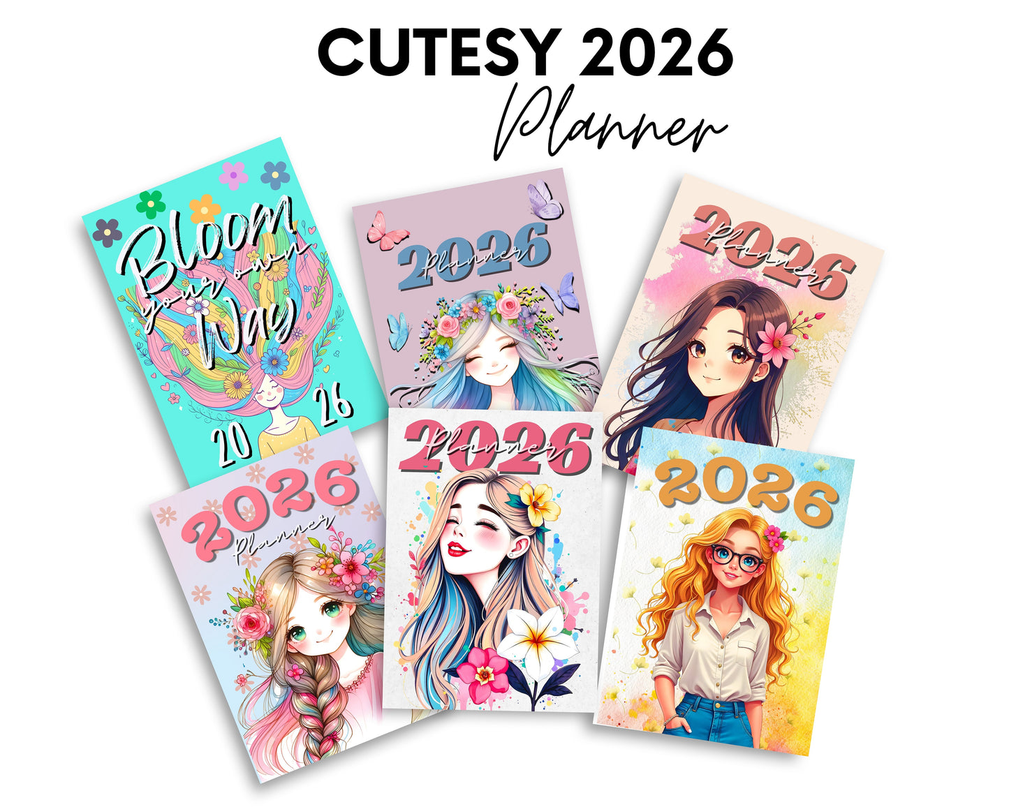 Cutesy & Adventure 2026 Planner