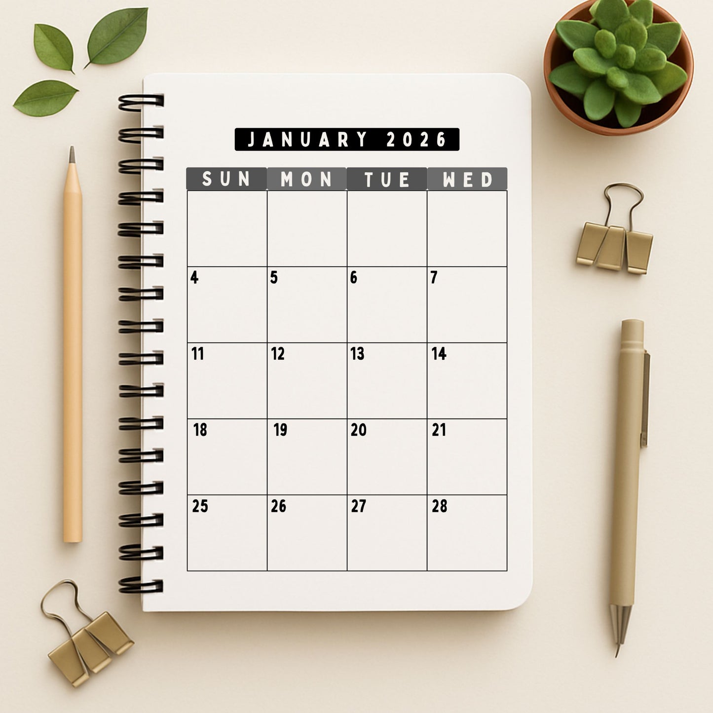 Cutesy & Adventure 2026 Planner