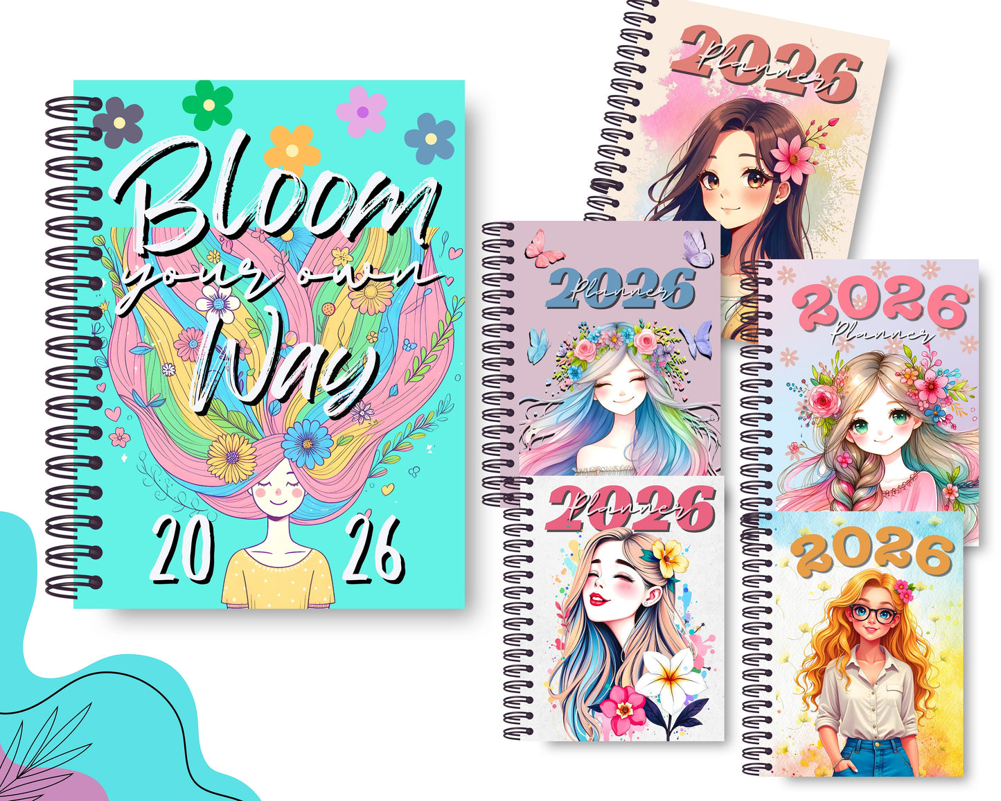 Cutesy & Adventure 2026 Planner