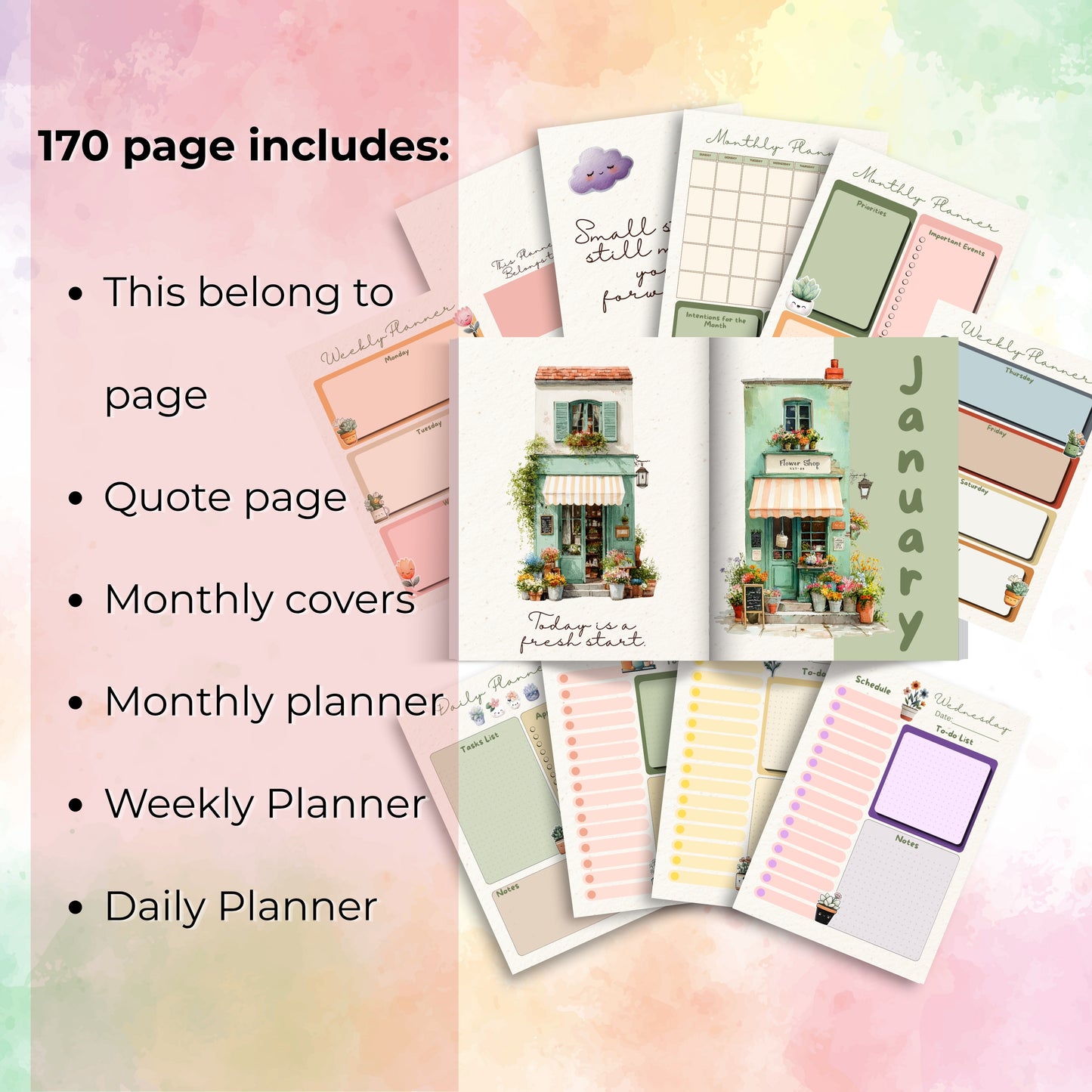 UNDATED PLANNER