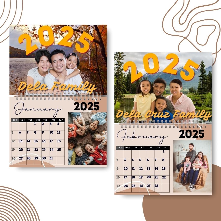 2025 CALENDAR A4