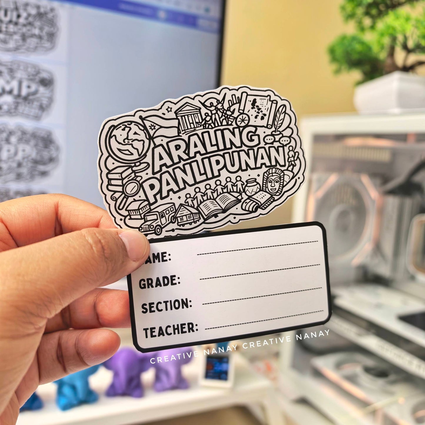 Subject Stickers (5 Versions)