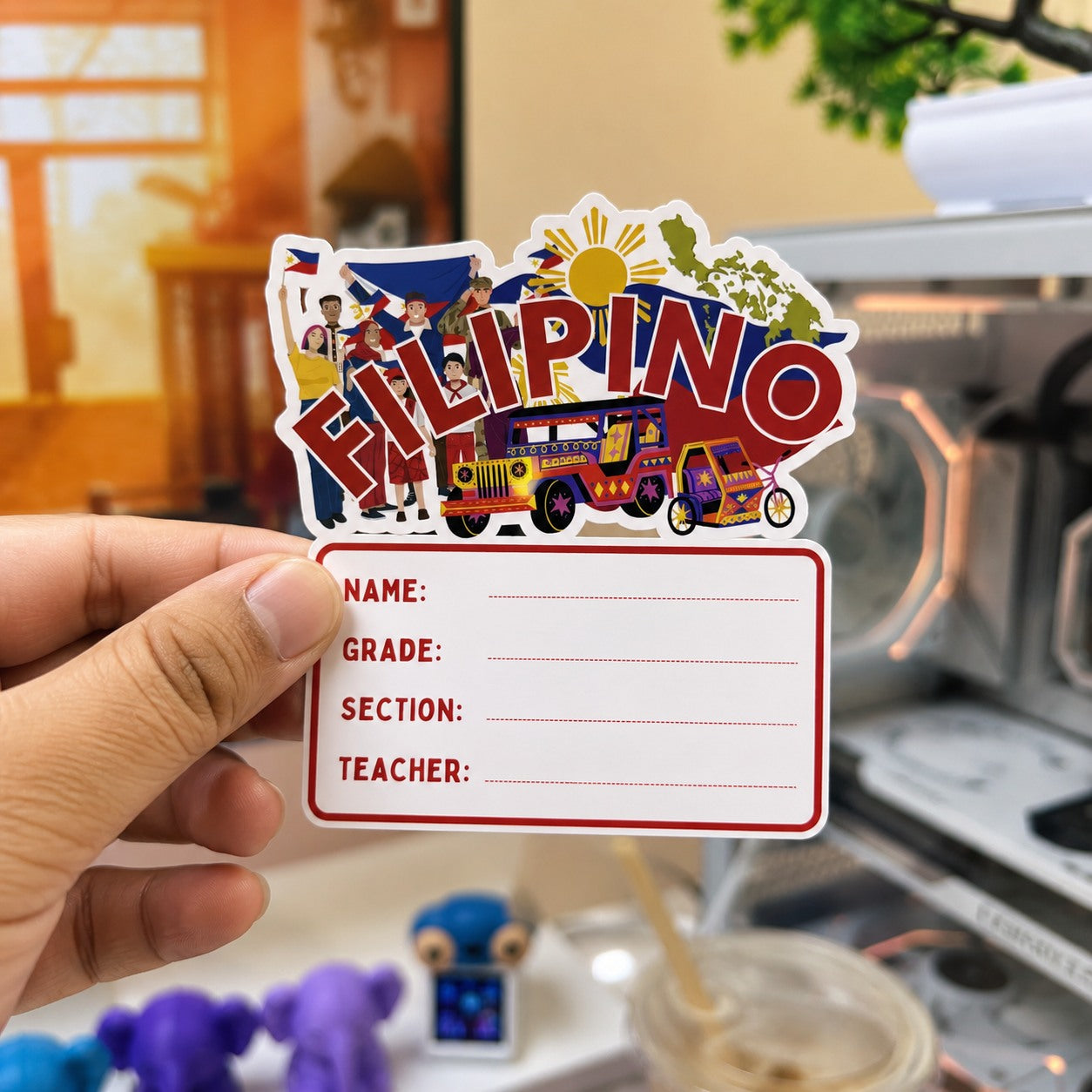 Subject Stickers (5 Versions)