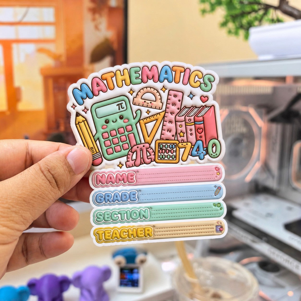 Subject Stickers (5 Versions)