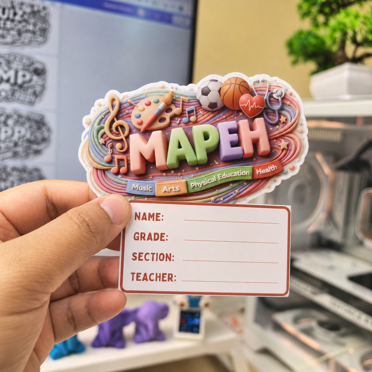 Subject Stickers (5 Versions)