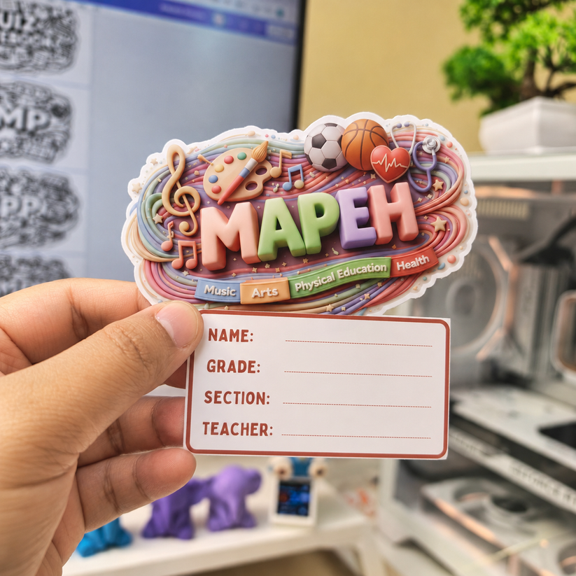 Subject Stickers (5 Versions) – creativenanay