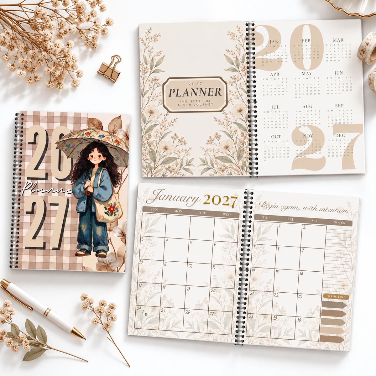 2027 Dreamy Planner