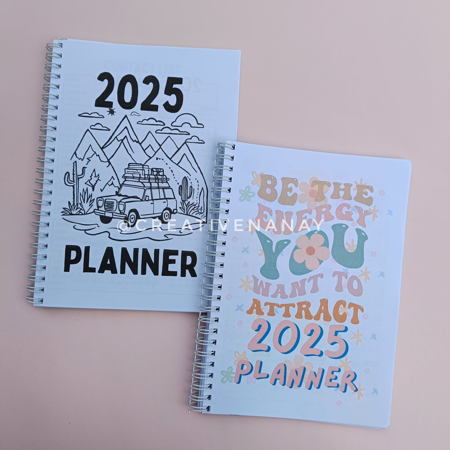 Cutesy & Adventure 2025 Planner