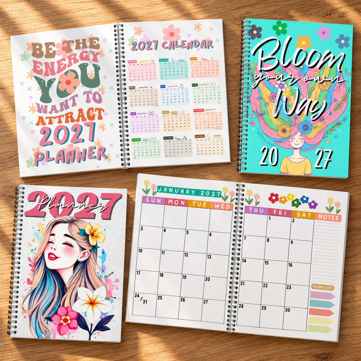 Cutesy & Adventure 2027 Planner