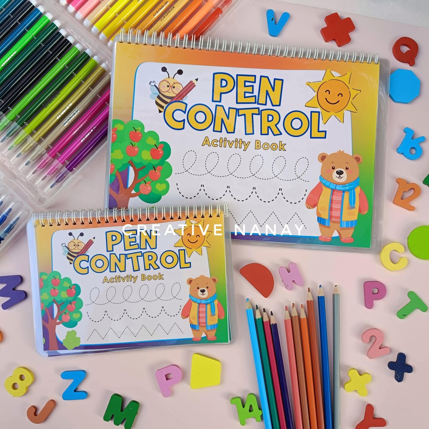 PEN CONTROL ACTIVITY BOOK