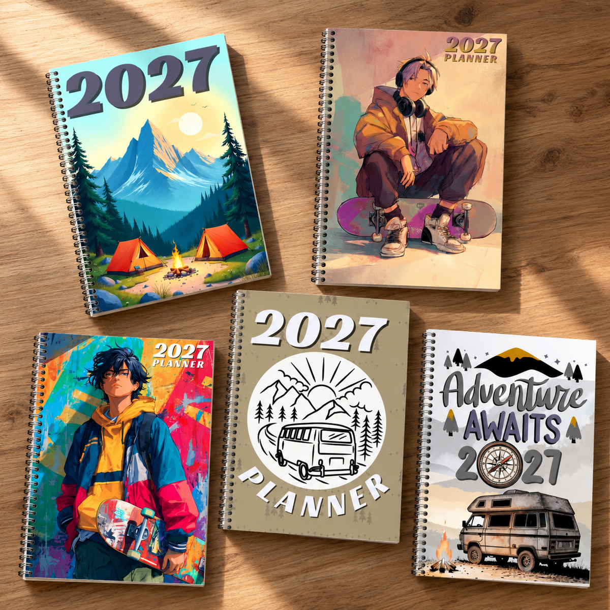 Cutesy & Adventure 2027 Planner