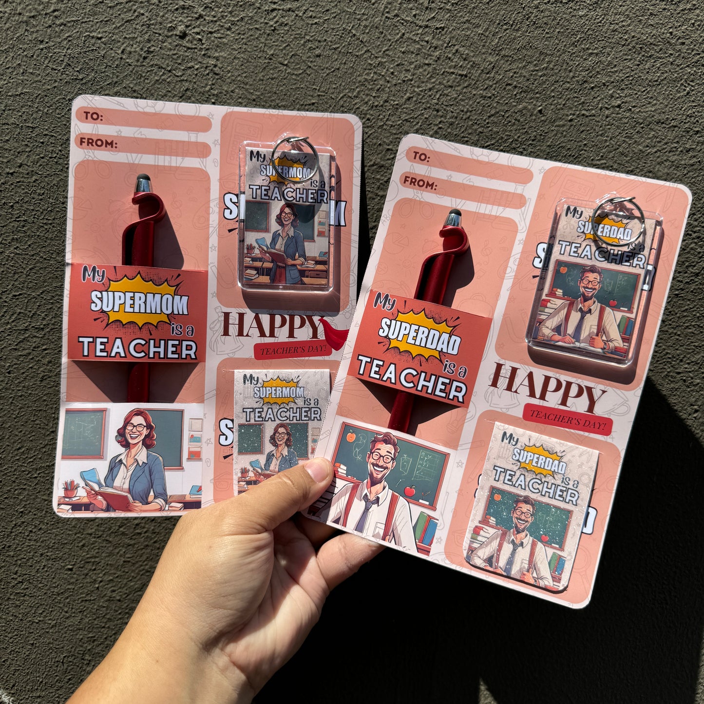 Teacher's day 3in1 Back Card