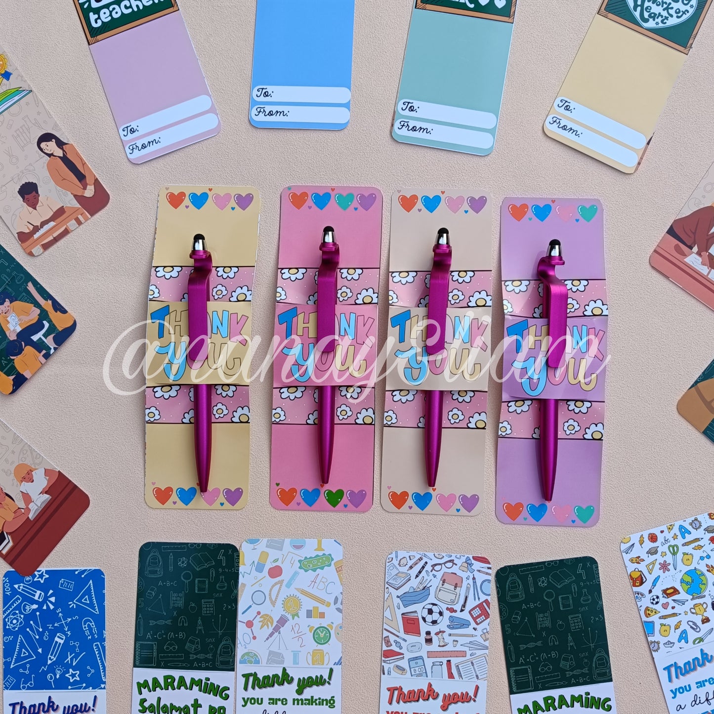 Teacher's day Pen/chocolate Sleeves