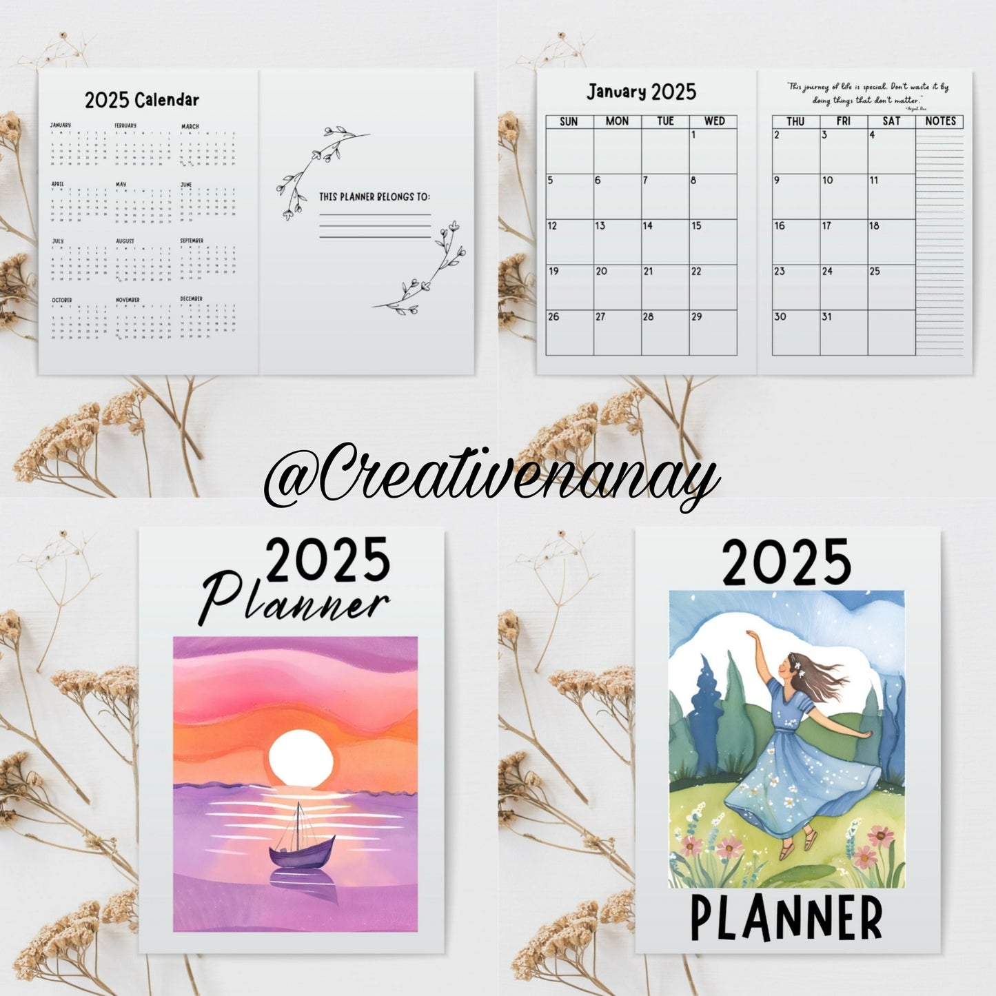 Pocket/Booklet 2025 Planner