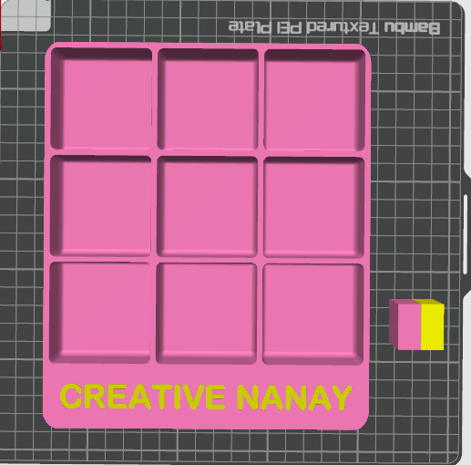 GRID TRAY STL FILE